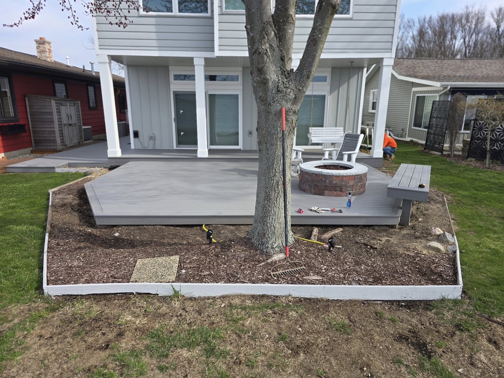 Residential Landscape Renovation - Before