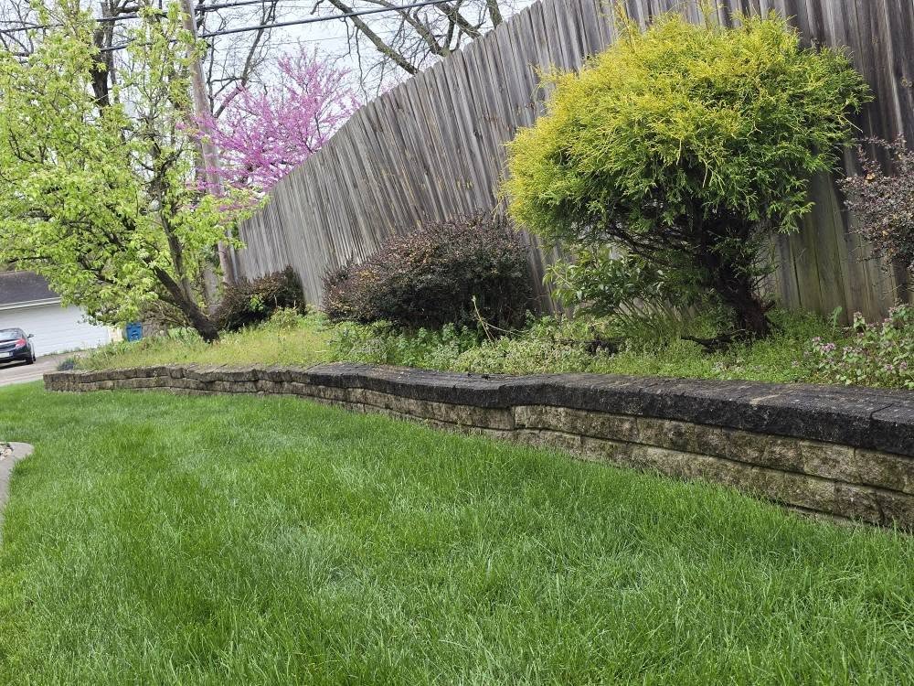 Custom Retaining Wall - Completed